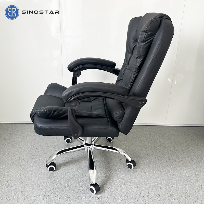 Durable Executive Seating with Multi-Function Tilt and Adjustable Armrests