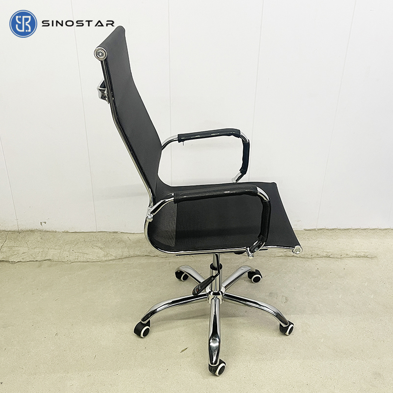 Executive Office Seating Solution Featuring Modern Design and Adjustable Swivel Mechanism