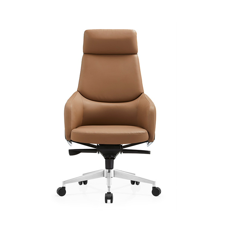 High Back Office Seating CEO Boss Ergonomic Leather Swivel Executive Chair for Management Department