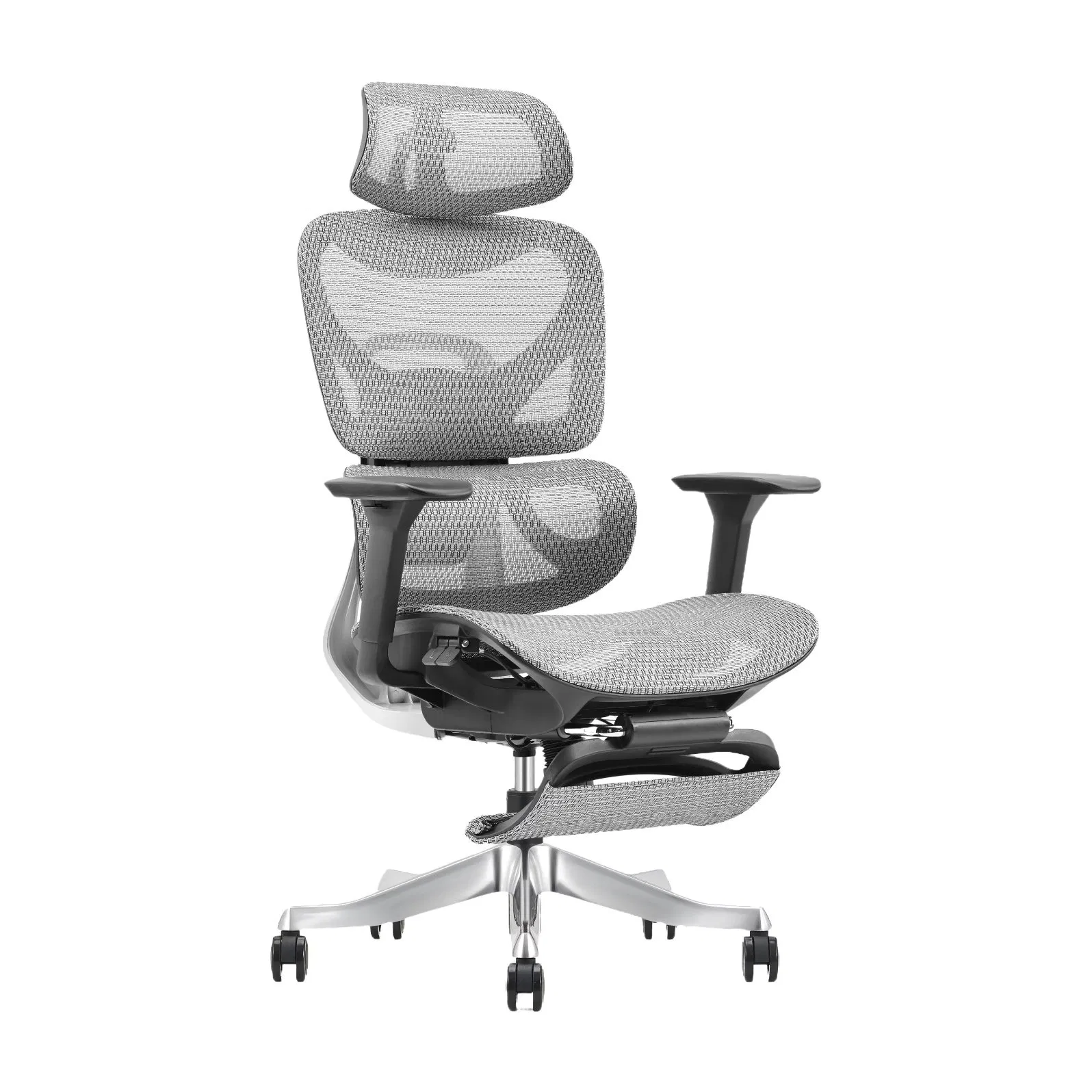 High-End Custom Ergonomic Swivel Task Chair Office Chair Mesh Chair with Adjustable Lumbar Support and Footrest