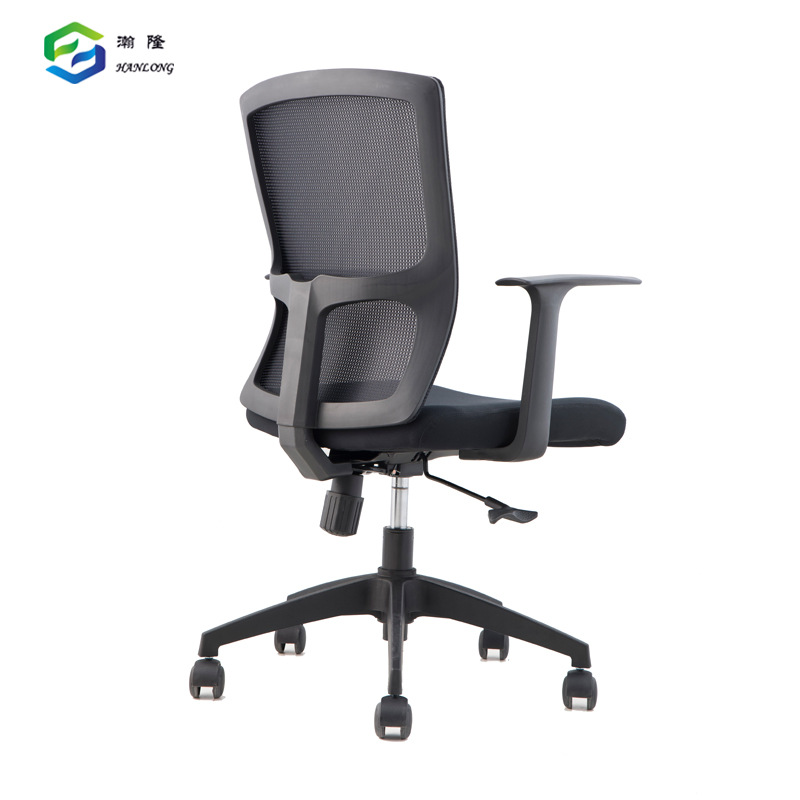 MID Back Mesh Chair with Nylon Castors and Comfortable Office Ergonomics