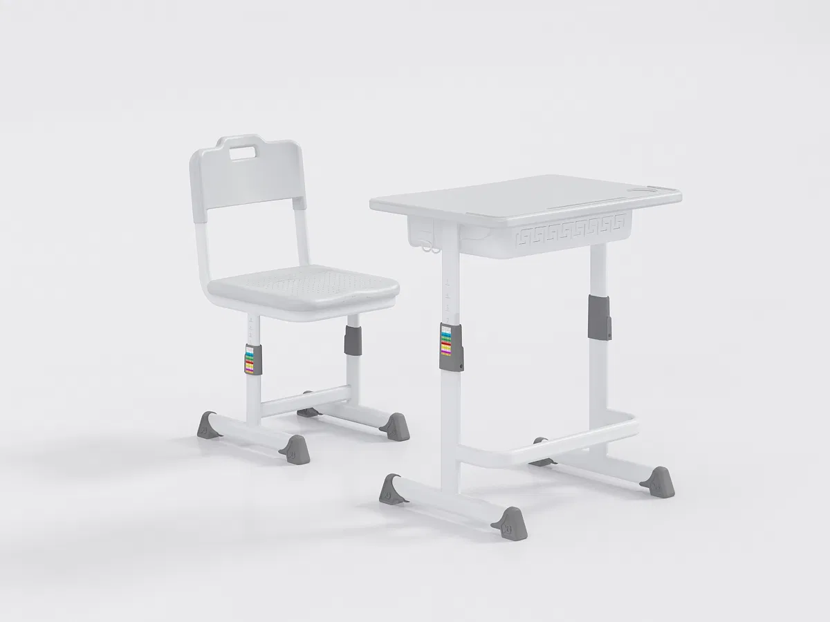 Ergonomic Desk and Chair Set for Comfort Classroom and School