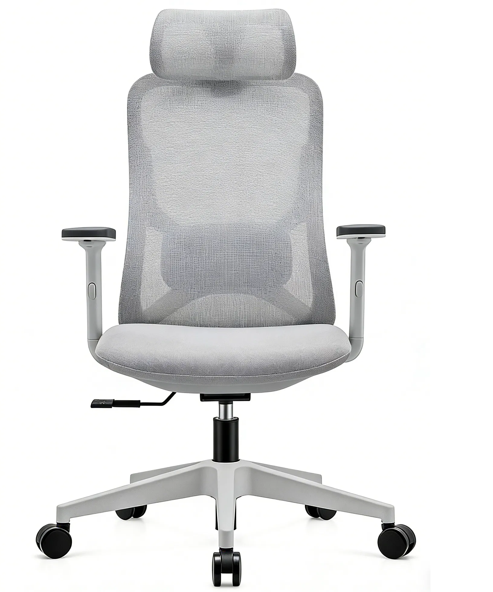 Comfortable Adjustable Task Chair with Premium Sponge and Fabric Materials
