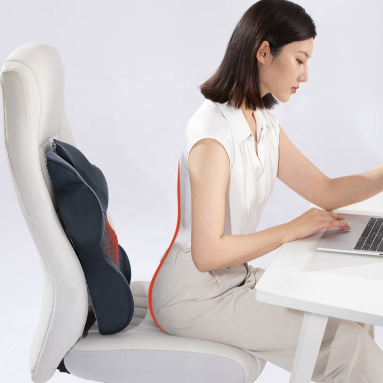 Soft Memory Foam Office Car Aircraft Cushion Slow Elastic in Line with Cervical Spine