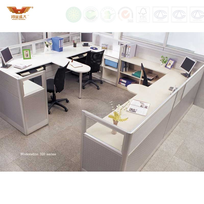 Best Selling Cubicle Workstation Design Modular Office MDF Patition