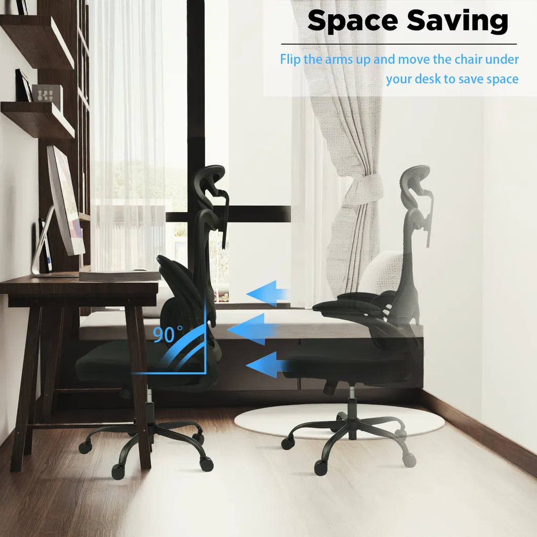 Ergonomic Mesh Chair Front View