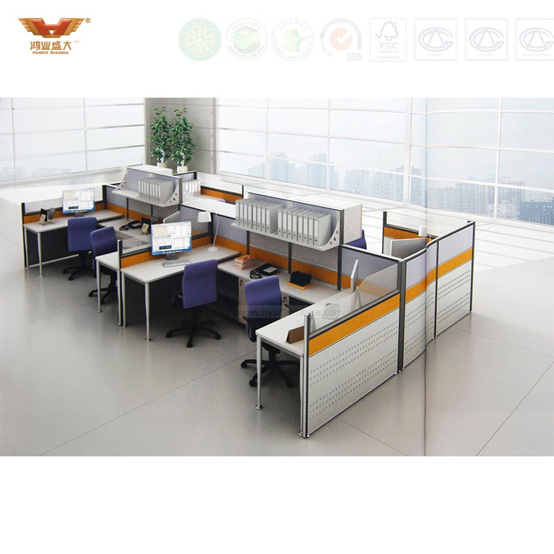 Best Selling Cubicle Workstation Design Modular Office MDF Patition