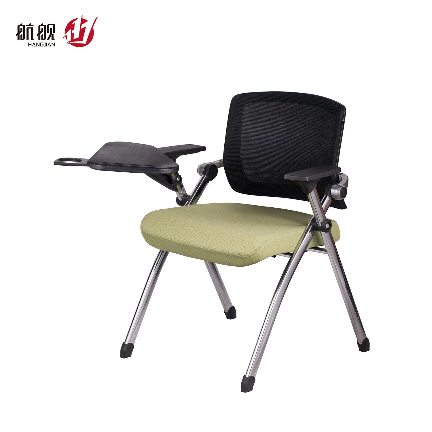 Plastic Training Chair Student Chair for Meeting Room with Foldable Table