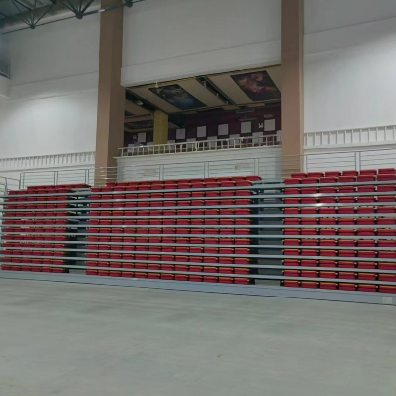 Indoor Electric or Manual Folding Telescopic Seating System for Sale