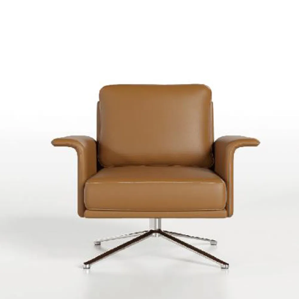 High Quality Leather Chair Boardroom Chair with Armrest (HYZC-139B)