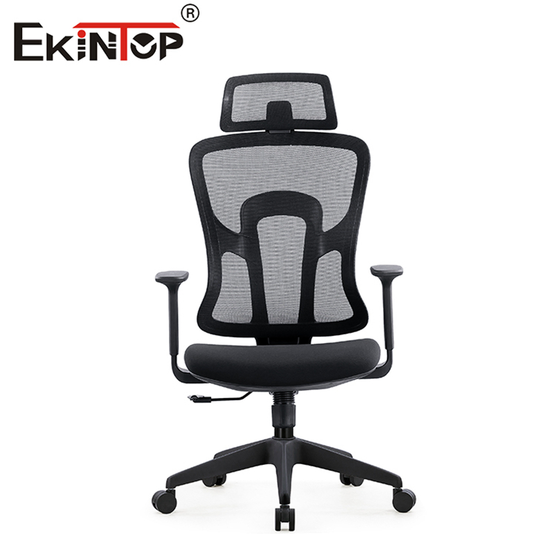 Ekintop Mesh Boardroom Meeting Room Office Chair Without Wheels