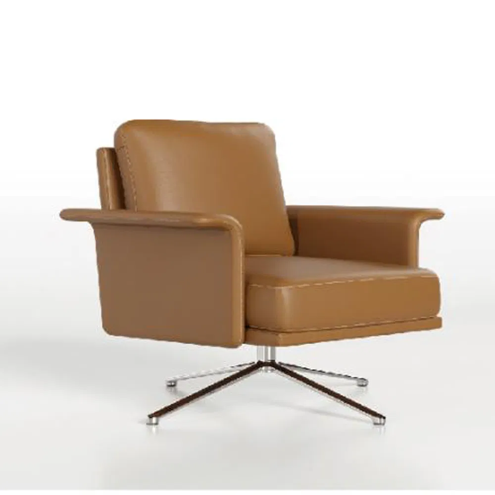 High Quality Leather Chair Boardroom Chair with Armrest (HYZC-139B)