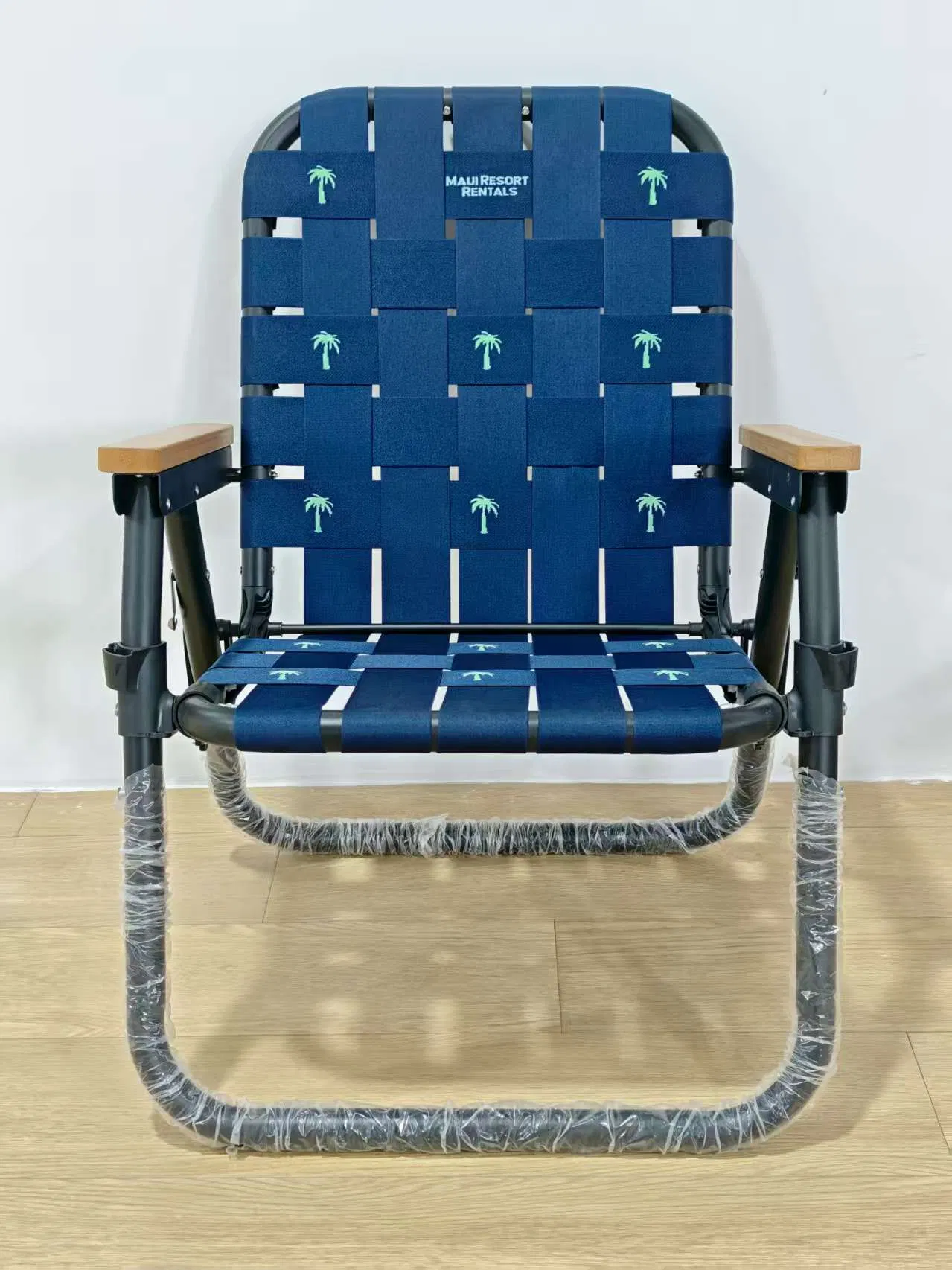 Comfortable Factory-Direct Foldable Aluminum-Frame Camping Chairs for Beach Days