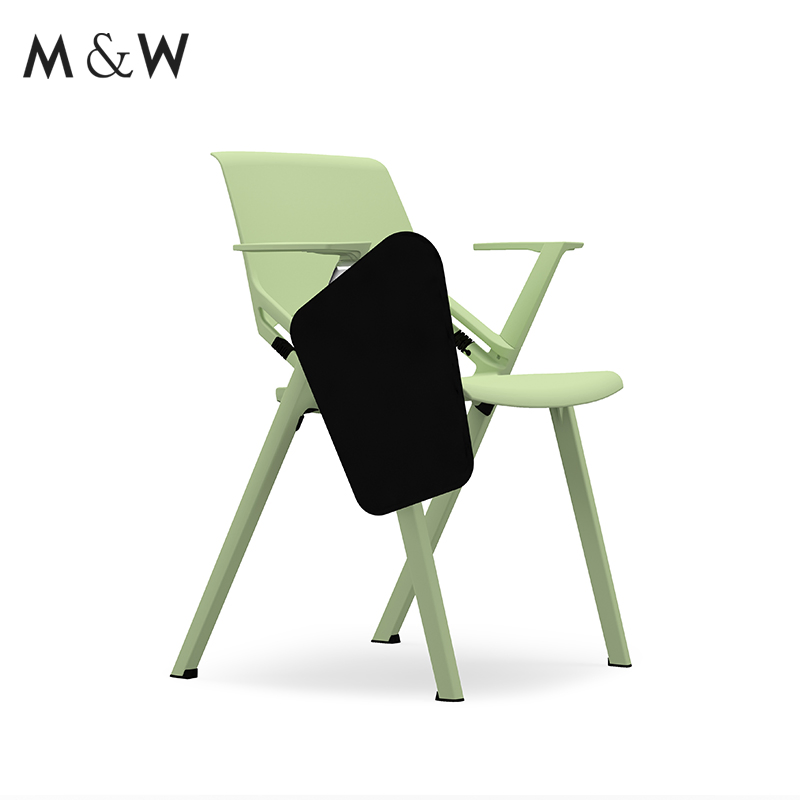 Cheap High Quality Conference Executive Student Study Office Training Room Meeting Chair with Tablet Writing Pad