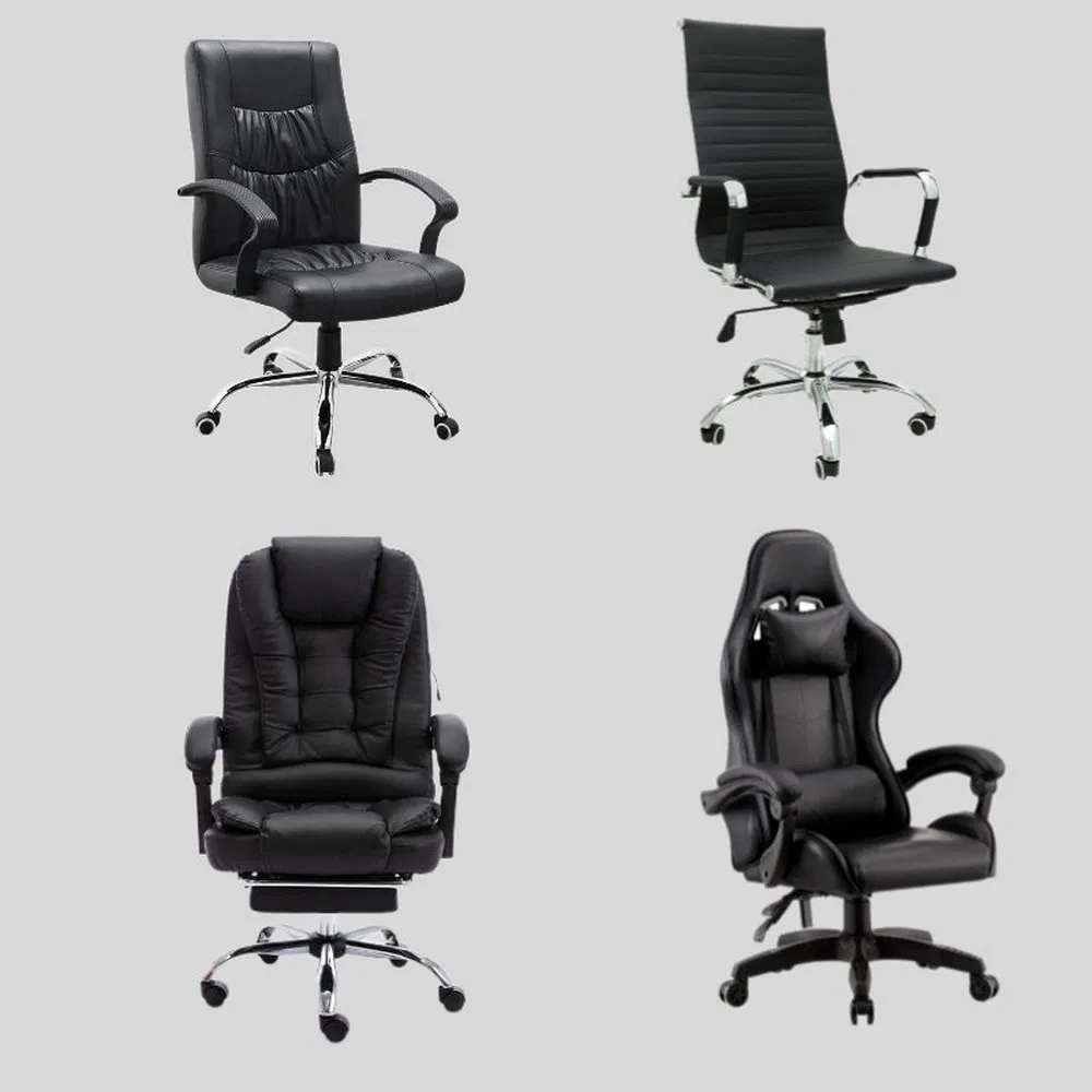 Spine Support Strong and Tough Mesh Swivel Ergonomic Office Chair for Library