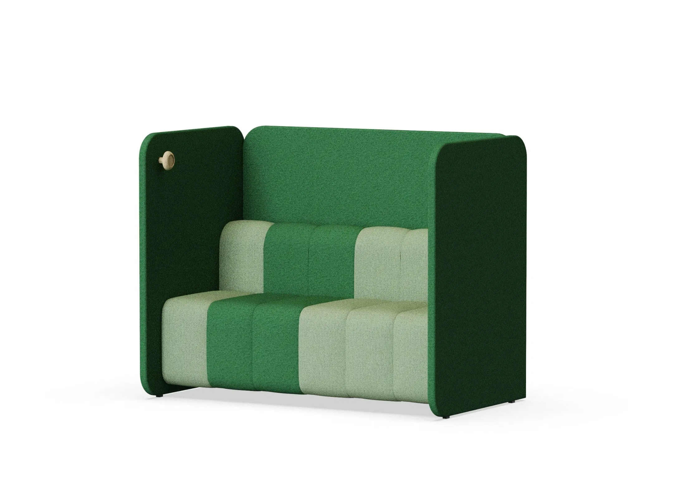 Upholstered Booth Seating with Cozy Sofa for Restaurant Office Private Workstation