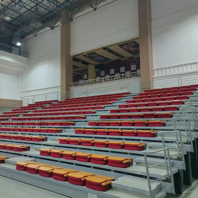 Indoor Electric and Manual Folding Retractable Seating System for Gymnasiums