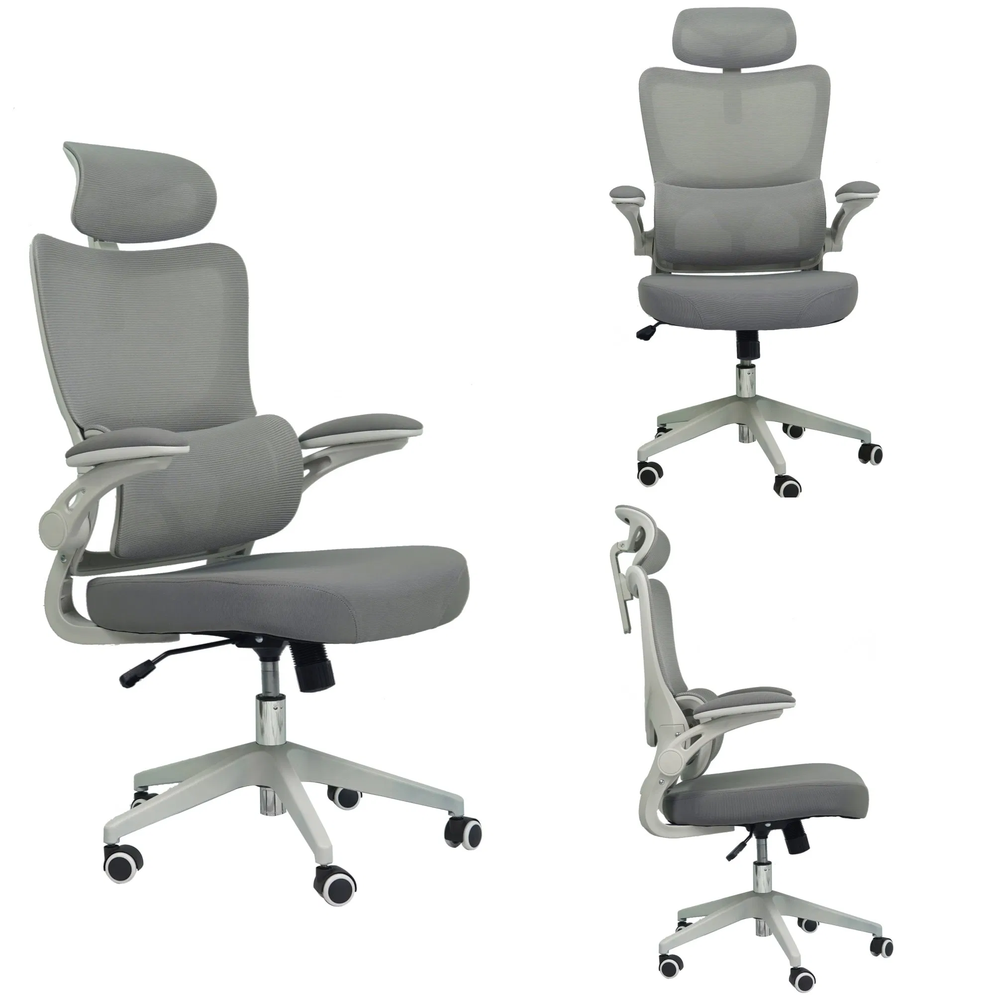Modern Furniture Ergonomic High Back Game Mesh Desk Swivel Chair with Lumbar Support