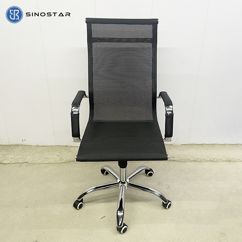 Executive Office Seating Solution Featuring Modern Design and Adjustable Swivel Mechanism