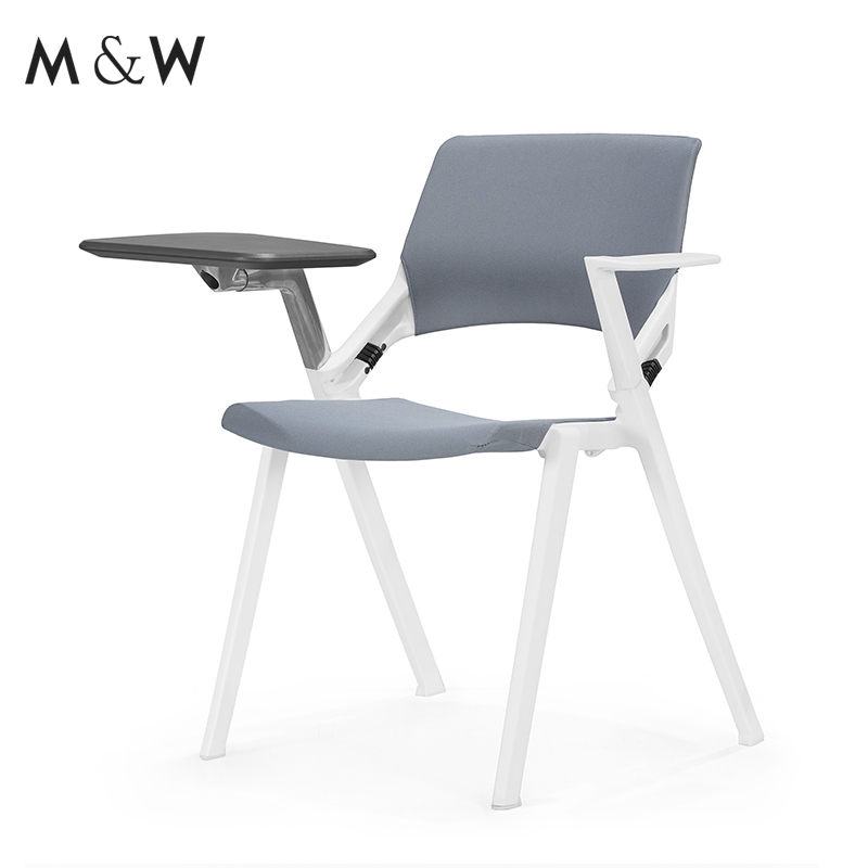 Cheap High Quality Conference Executive Student Study Office Training Room Meeting Chair with Tablet Writing Pad