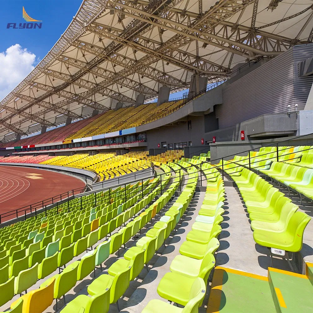 Ergonomic Stadium Seating for Outdoor Stadiums Breathable Stadium Chairs for Long-Time Use