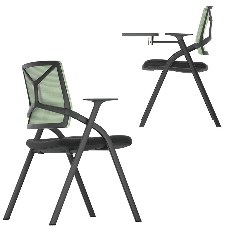 Training Chair H04 Mesh Office Chair Without Wheels Silla De Entrenamiento Chaise Bureau Meeting Conference Room Chairs