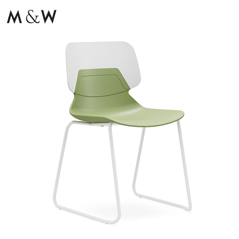 M&W Training Stackable Black Meeting Room Modern Conference Best Office Visitor Boardroom Chairs