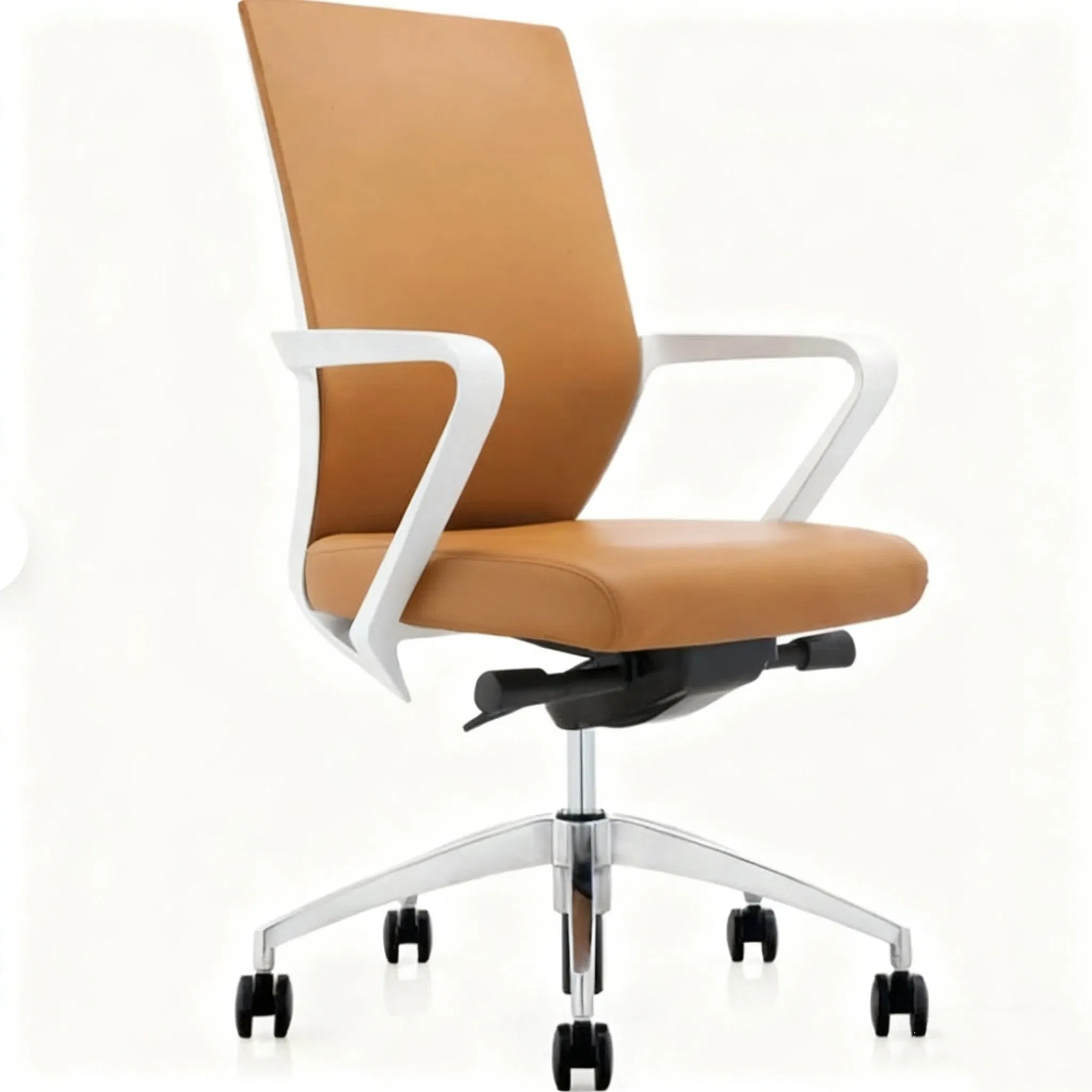 School Office Training Rooms Furniture Colorful Mesh Back Cotton Seat Movable Height Adjustable Chair with 5 Star Base and 2 Armrest