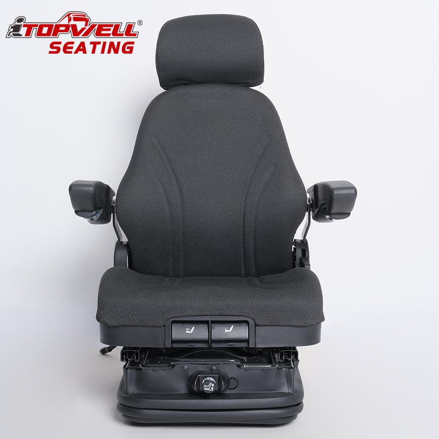 Medium-Back Air Suspension Seat with 12V/24V Compressor for Cat 320