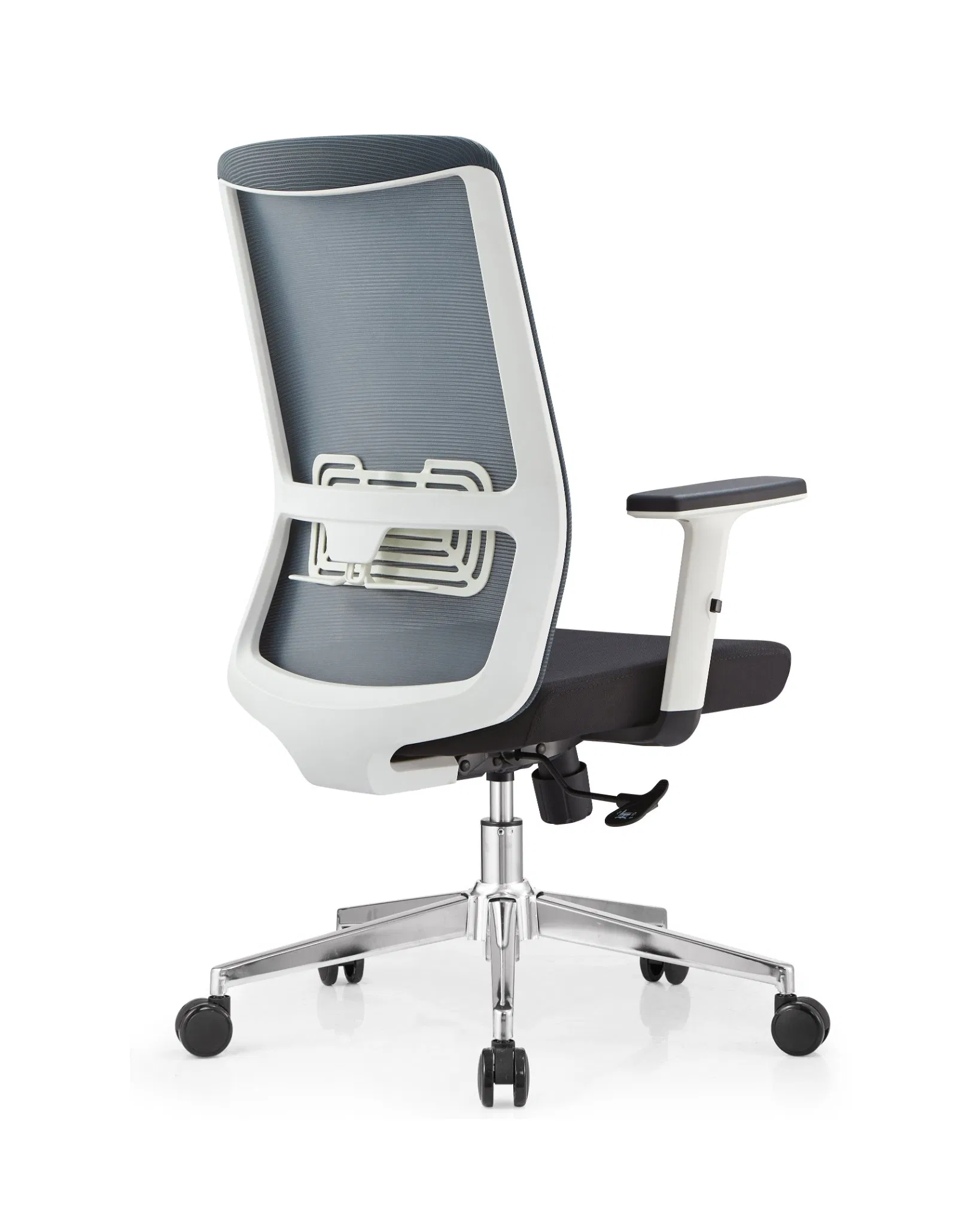 Breathable Mesh Staff Chair-Ergonomic Adjustable Height Office Task Chair