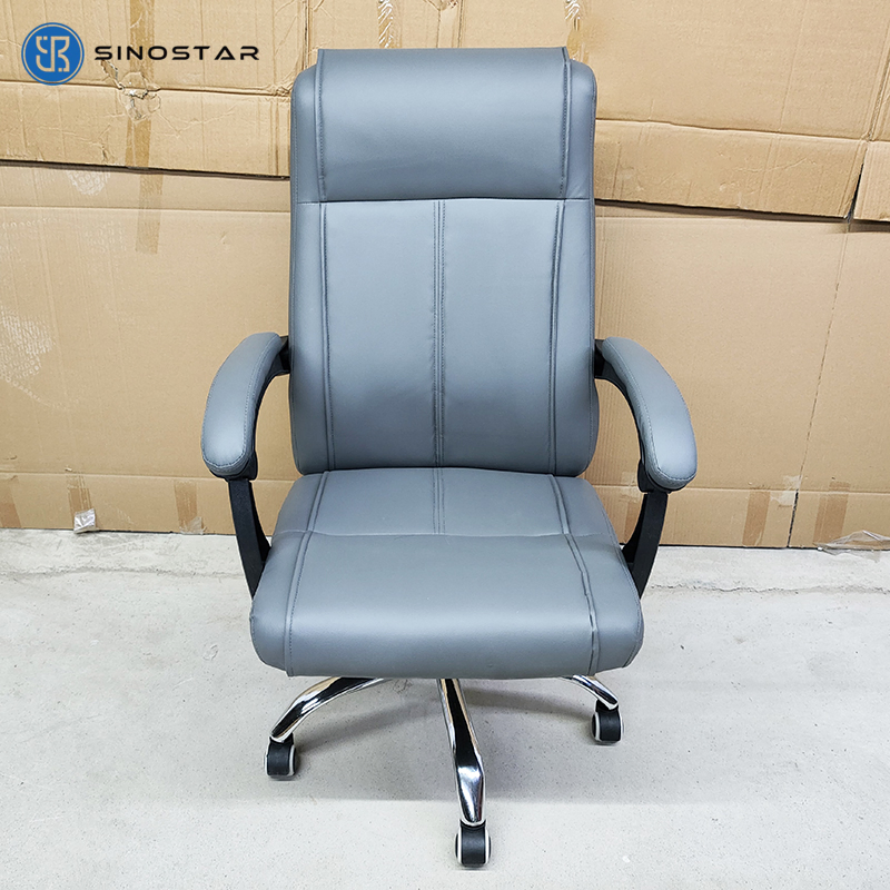 Executive Office Seating with High-Back Design and Multiple Adjustment Functions