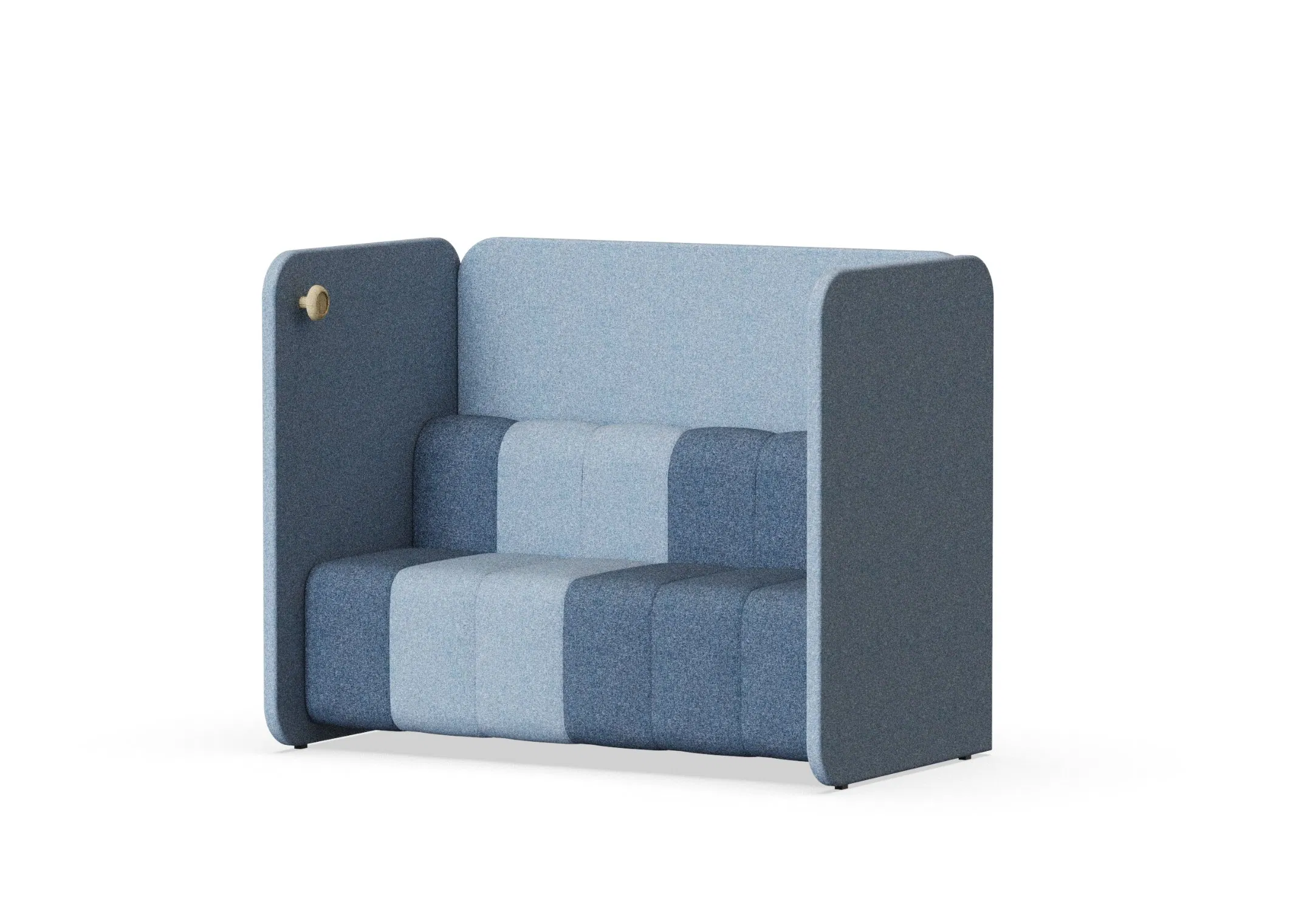 Upholstered Booth Seating with Cozy Sofa for Restaurant Office Private Workstation
