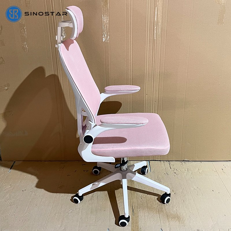 Versatile Office Seating Solution Featuring Swivel Base and Breathable Ergonomic Back Support