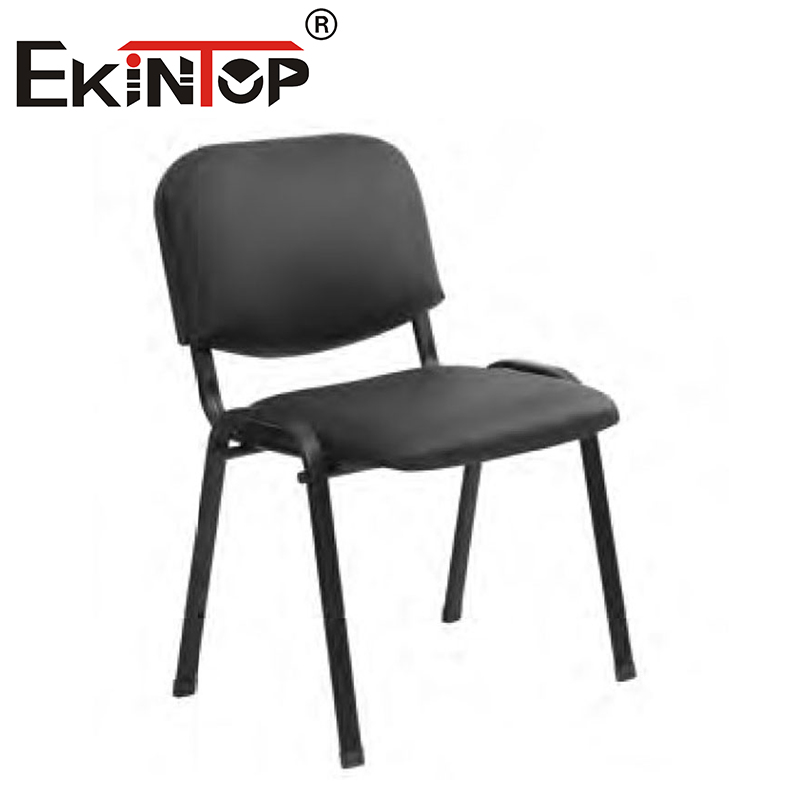 Ekintop Foldable Stackable Conference Room Training Room Chair with Writing Pad