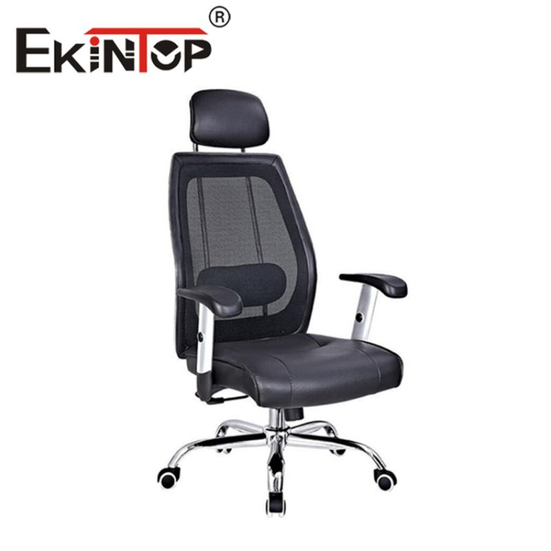 Ekintop Ergonomic Work Task Chair Fully Swivel Adjustable Staff Fabric Mesh Office Chair