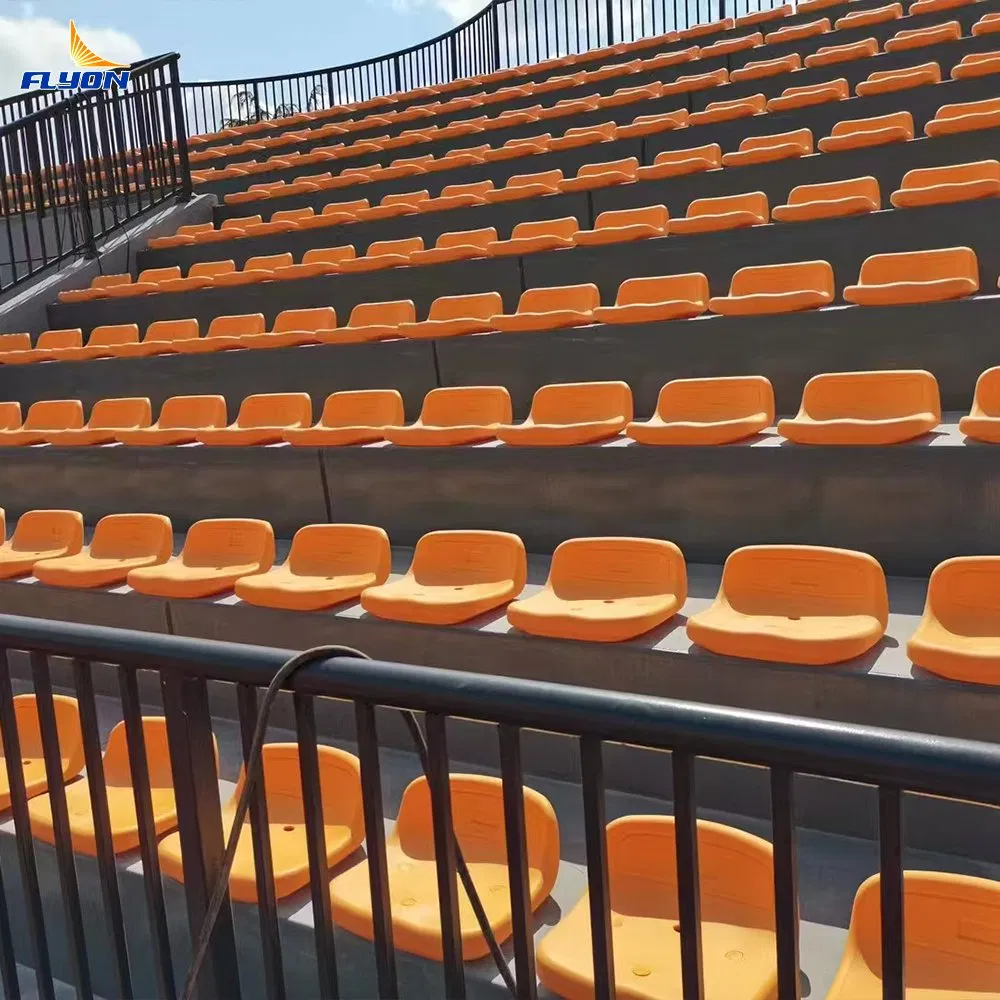 Fireproof UV Protected HDPE Modular Stable Reliable Stadium Seating for Bleachers