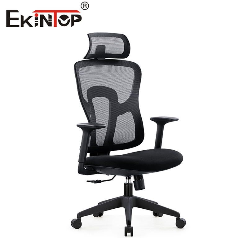 Ekintop Mesh Boardroom Meeting Room Office Chair Without Wheels