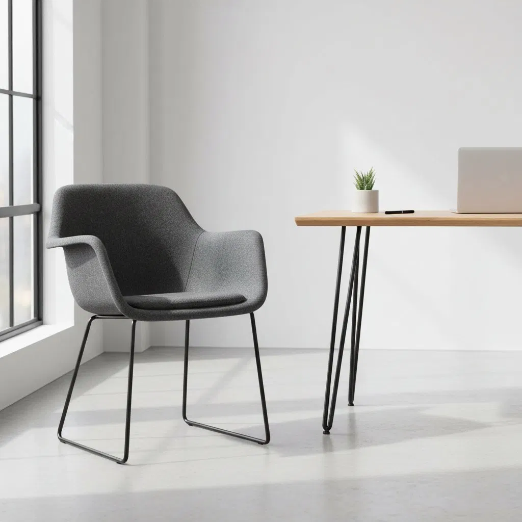 Contemporary Armless Training Stool with Durable Polyester Eco-Friendly &amp; Recyclable Design Chairs for Office Library Meeting Room