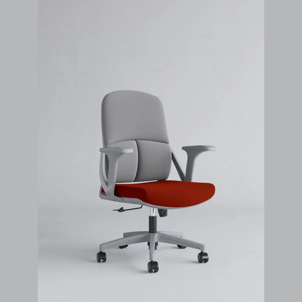 Office Seating with Fabric Material Mixed Colors