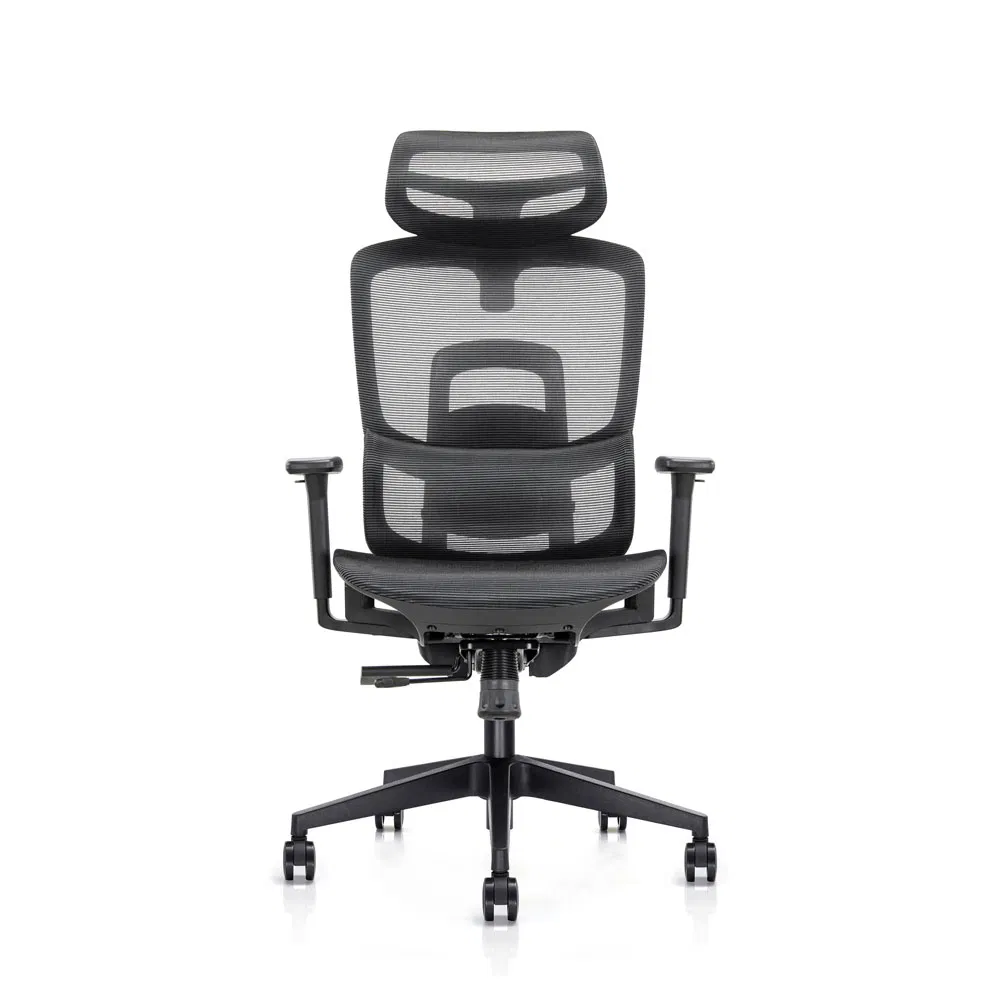 Wholesale Office Chair Ergonomic Computer Lift Height Adjustable Mesh Task Chair with Headrest Backrest Seat Depth 3D Armrests
