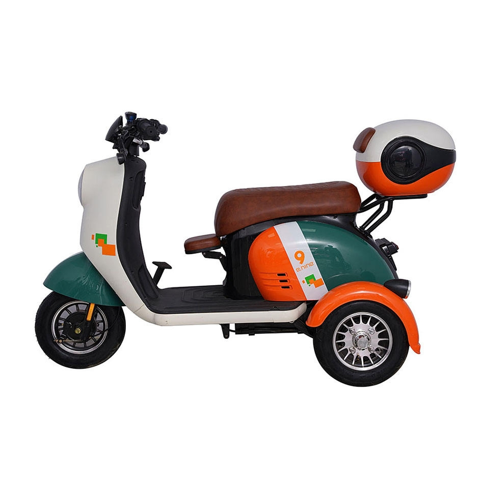 Hld Customized 3-Wheeled Electric Tricycle 3-Seater Electric Scooter