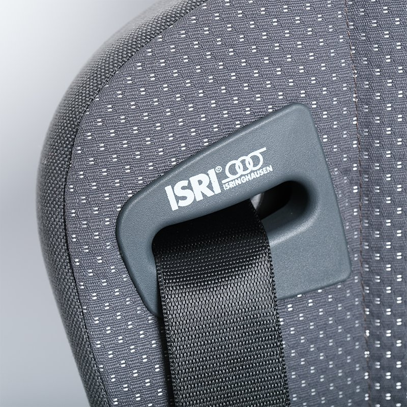 Premium Isri6860/875nts Pneumatic Suspension Driver Seat with Rust Resistant Fabric Material