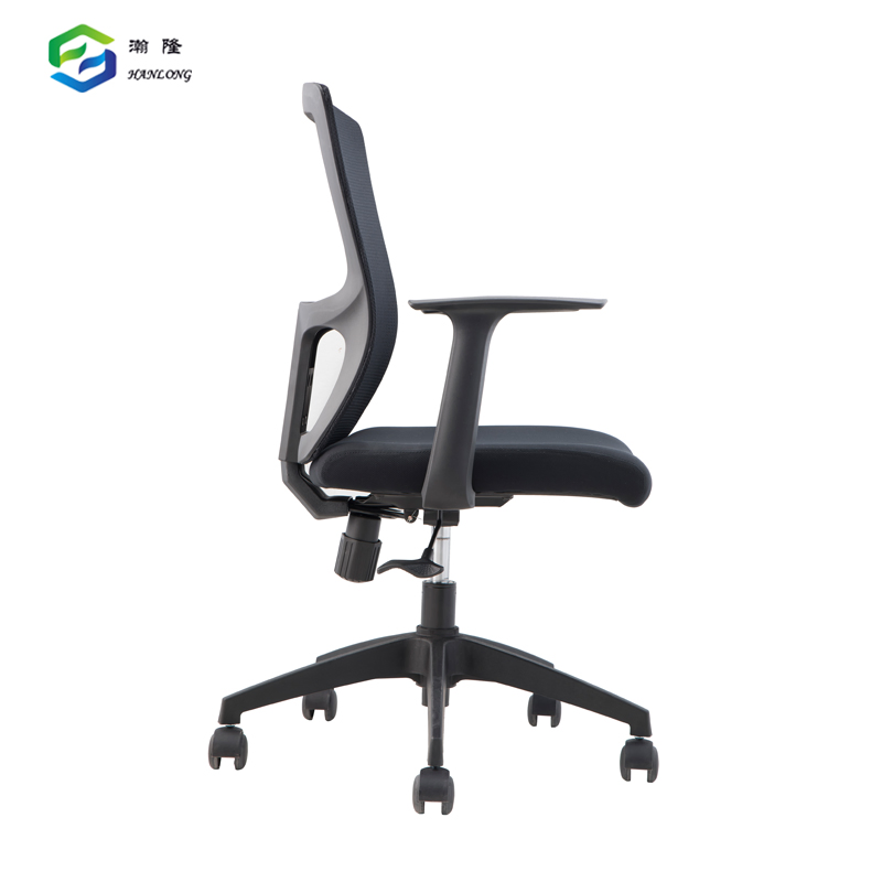 MID Back Mesh Chair with Nylon Castors and Comfortable Office Ergonomics