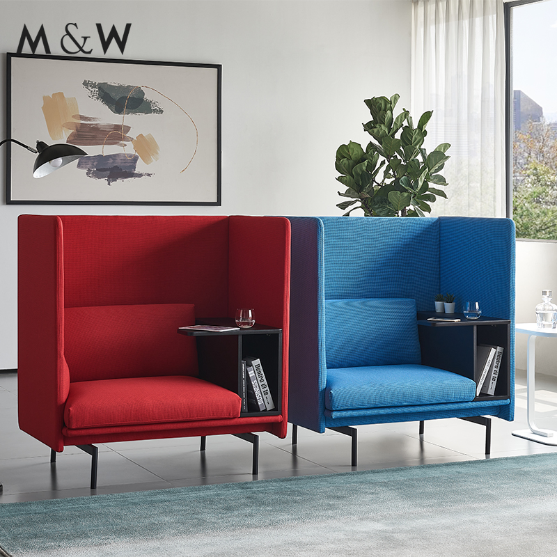 M&W Commercial Chatting Area Office Pod Seating, Meeting Pod, Soundproof Meeting Room Pod