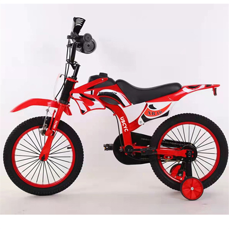 Kids' Bike Beautiful Cool 20 Inch Motorcycle Children's Bicycle 12 Inch 16 Inch Baby Bicycle