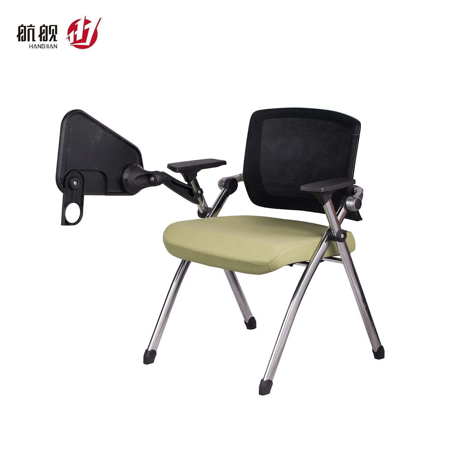 Plastic Training Chair Student Chair for Meeting Room with Foldable Table
