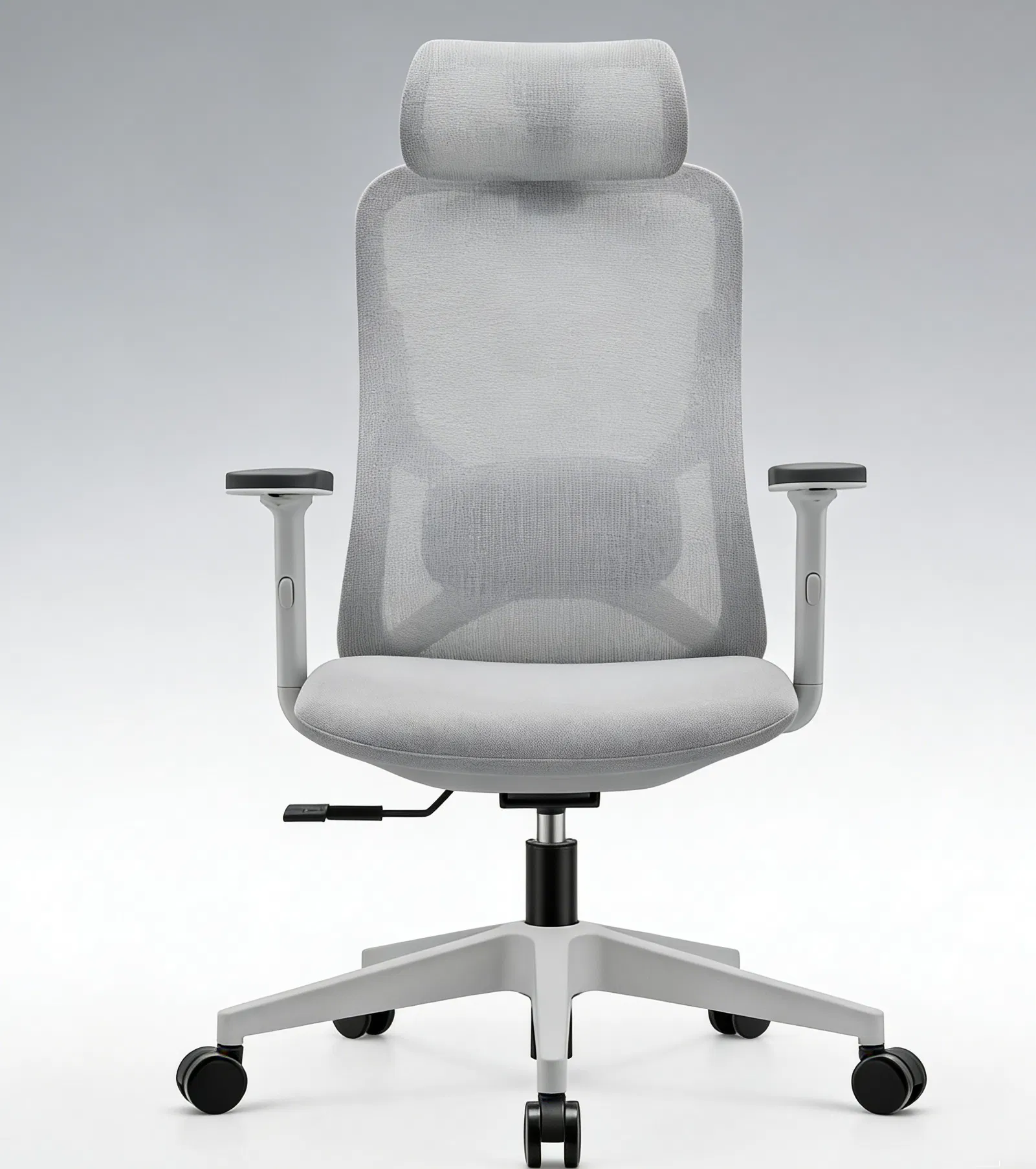 Comfortable Adjustable Task Chair with Premium Sponge and Fabric Materials