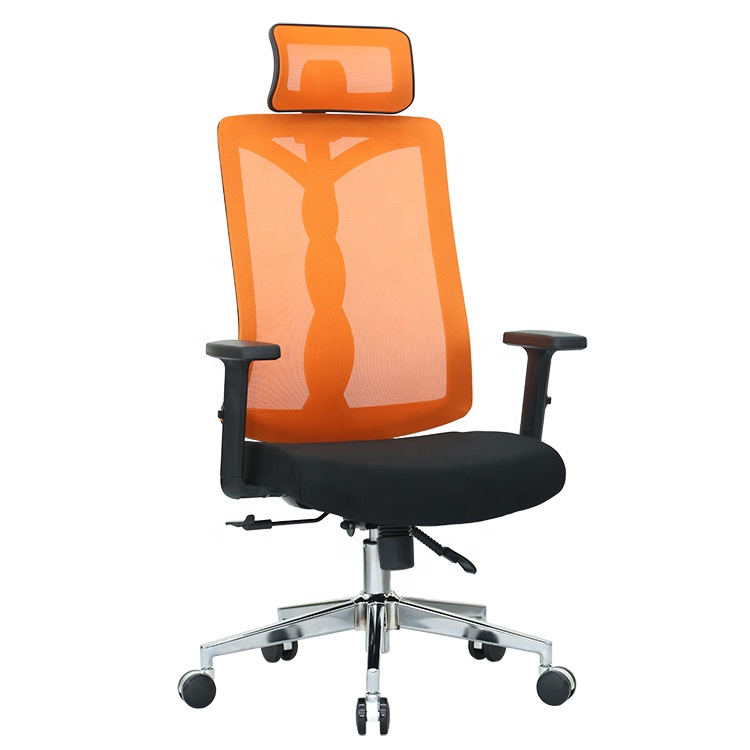 China Manufacturer Mesh Revolving Chair Adjustable Task Ergonomic Swivel Chair for Office