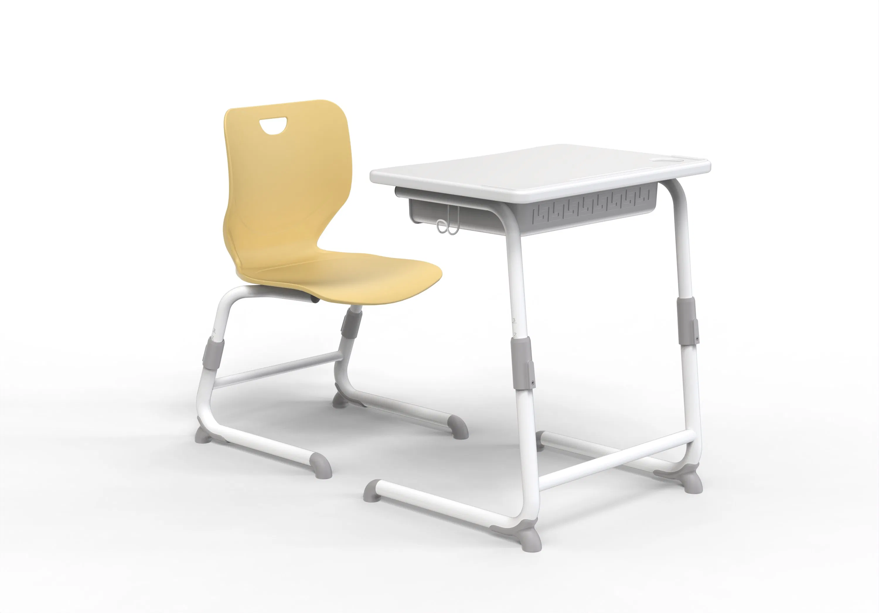 Ergonomic School Desk and Chair Set for Optimal Learning Environment