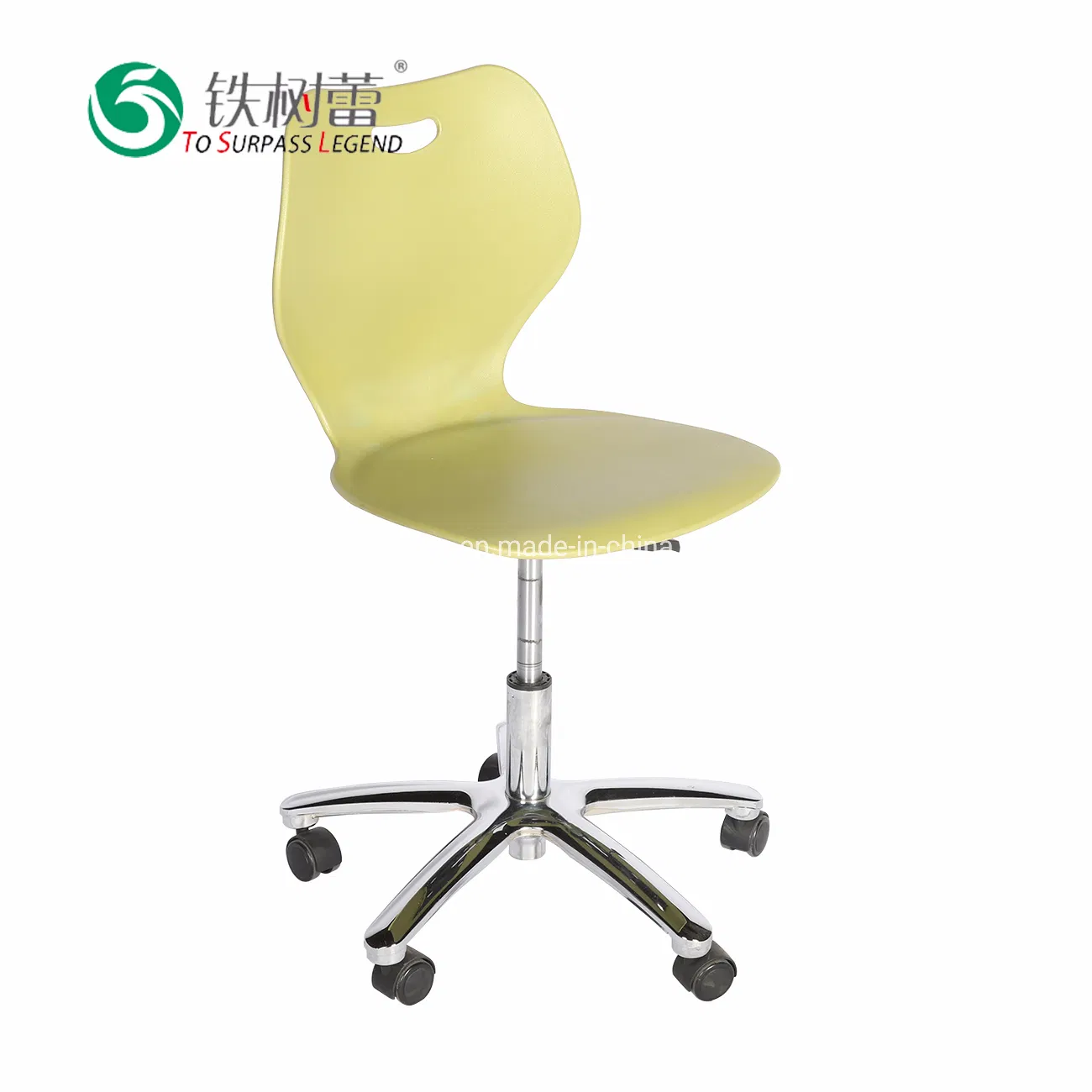 Adjustable Lecture Modern School Mobile Task Chair with Wheels Tsl-8220